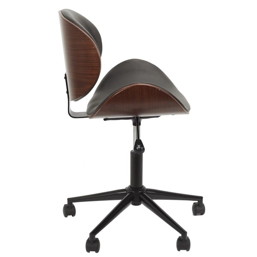 Ergonomická kancelářská židle Reno Intesi otočná na kolečkách kožená hnědá moderní do kanceláře