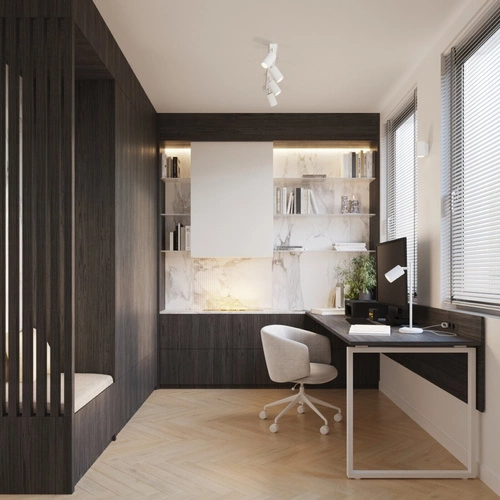 Nástěnné svítidlo KARBON 10 bílé hliníkové moderní svítí nahoru i dolů do obýváku a ložnice