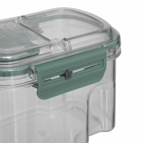 Hermatická krabička Neo zelená jednoduchá 0,6L