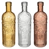 Sada 3 skleněných dekorativních váz Folk Atmosphera do obýváku a ložnice