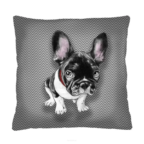 CHESTER sametový dekorační polštář hypoalergenní do obýváku nebo ložnice 40x40 cm