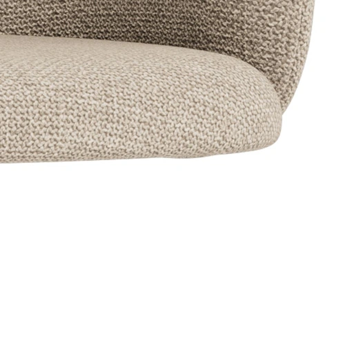 Barová židle Eleanor One béžová čalouněná otočná výškově nastavitelná do kuchyně