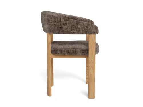 Jídelní židle Myles s područkami, hnědá dubová Actona