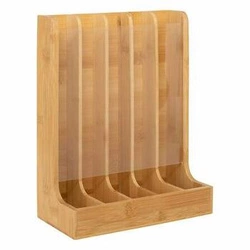 Stojan na kapsle 70 kusů bambus