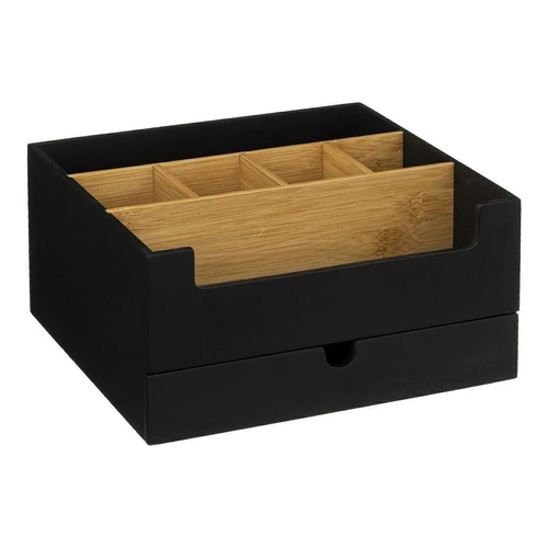 Sada koupelnových doplňků Natureo černá