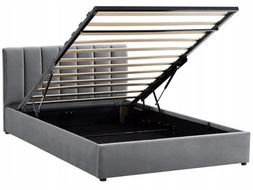 Čalouněná postel Lexington 120x200 šedá s úložným prostorem do ložnice