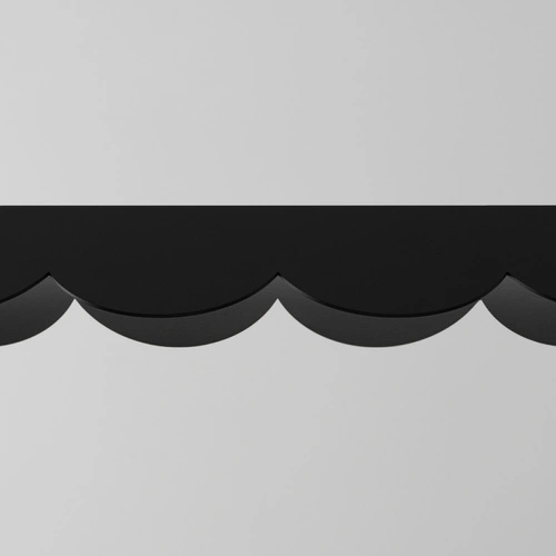 Závěsné svítidlo BISCUIT černé LED nad jídelní stůl do obýváku 131 cm