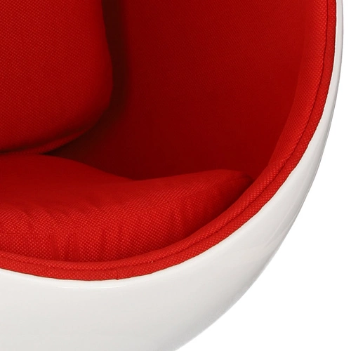 Křeslo vejce Ovalia Chair inspirované Ball Chair moderní otočné do obýváku kanceláře vlna