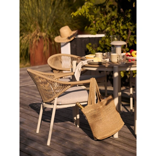 Nákupní taška Parade boho slaměná House Nordic přírodní přes rameno