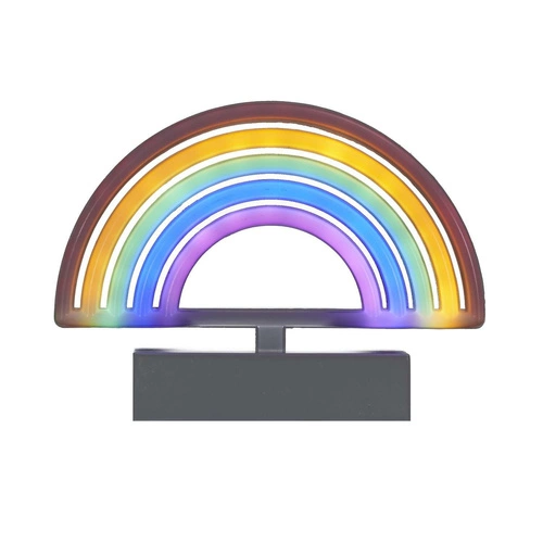 Dětská noční LED lampička Rainbow Intesi moderní bezdrátová bílá