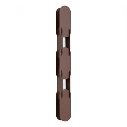 Nástěnné svítidlo CHAIN 91 moderní LED hnědé do obývacího pokoje