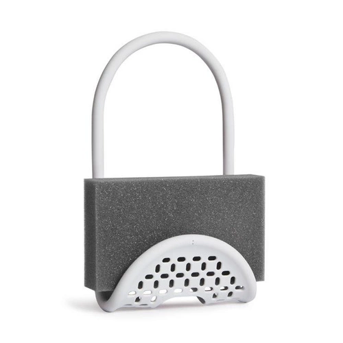 Závěsný držák na umyvadlo bílý