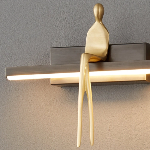 Nástěnné svítidlo AMICI černé 31 cm