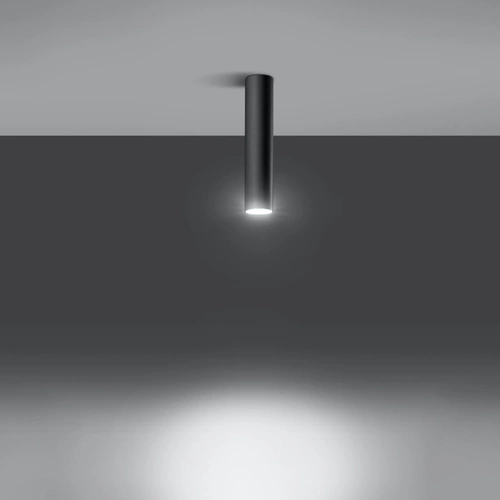 Stropní svítidlo černé moderní kovové Lagos 30 do obýváku kuchyně ložnice