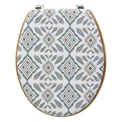 WC sedátko Hapache pomalu klesající z duroplastu černé moderní