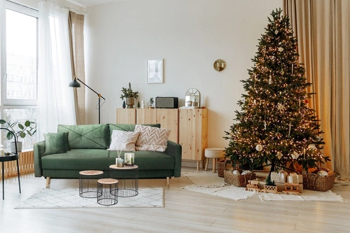 Rozkládací pohovka se spací funkcí Saxo dvoumístná do obýváku moderní žlutá s úložným prostorem