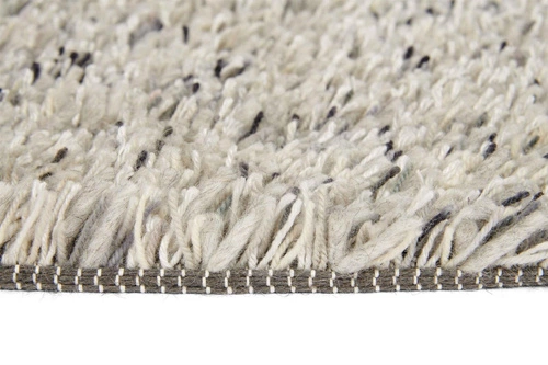 Moderní vlněný shaggy koberec do obýváku Shaggy Quartz šedý 170x240 cm Carpets&More