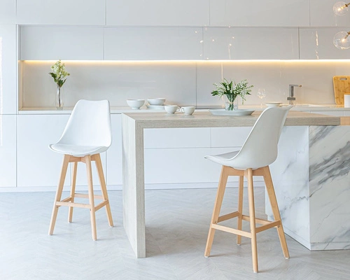 Barová stolička Norden dřevo vysoké PP