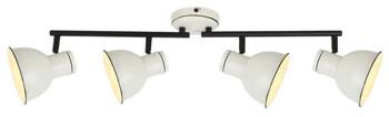 Stropní svítidlo Zumba strip 4x40W E14 bílé+černé