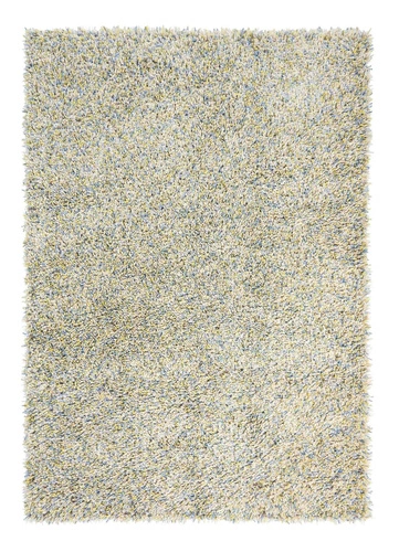 Moderní vlněný shaggy koberec do obýváku béžovo-šedý 250x350 cm Carpets&More