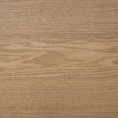 Rozkládací jídelní stůl Olaf Atmosphera 180–220x90 cm moderní přírodní deska černé nohy