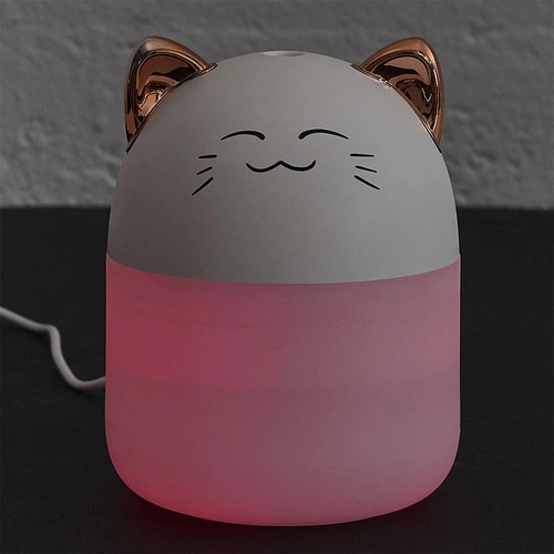 Vlhčič vzduchu Kočka LED