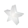 Dekorační zahradní lampa hvězda STAR LED RGBW 16 barev 30 cm