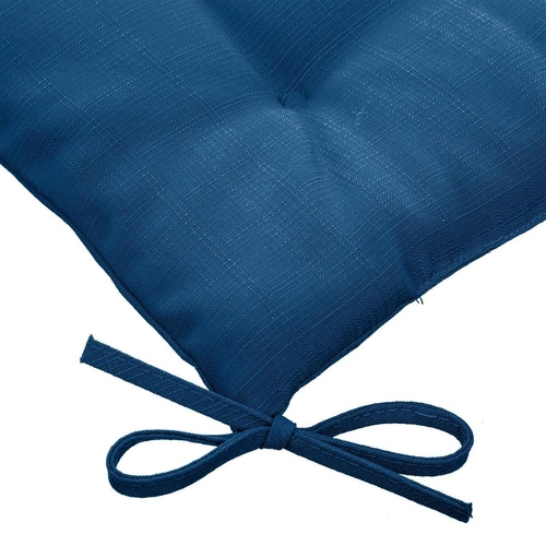 Zahradní sedák Korai 40x40 modrý prošívaný moderní Hesperide