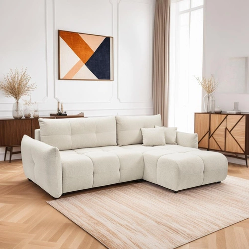 Rohová sedačka Bode rozkládací right beige Nordic sand