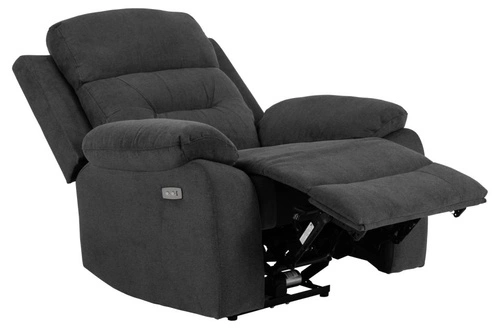 Rozkládací křeslo Vansbro tmavě šedé OUTLET