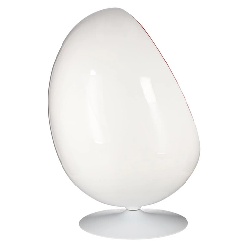 Křeslo vejce Ovalia Chair inspirované Ball Chair moderní otočné do obýváku kanceláře vlna