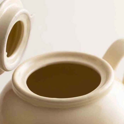 Price&Kensington krémová keramická konvice na čaj 1,1 l do kuchyně a obýváku