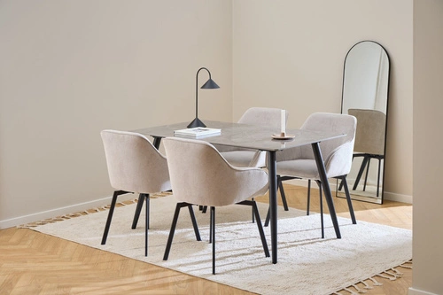 Stůl Wicklow 140x80cm leštěná keramika Batis