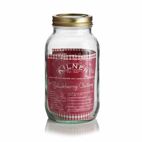 Zavařovací sklenice 1 l, Preserve Jars KILNER