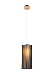 Stropní svítidlo Kioto 1 černé dřevěné do obývacího pokoje a jídelny moderní Ledea