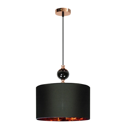 Závěsná lampa Melba 1x60W E27 černá