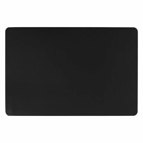 Černá prostírka na stůl Tenor 45x30 cm moderní obdélníková do jídelny