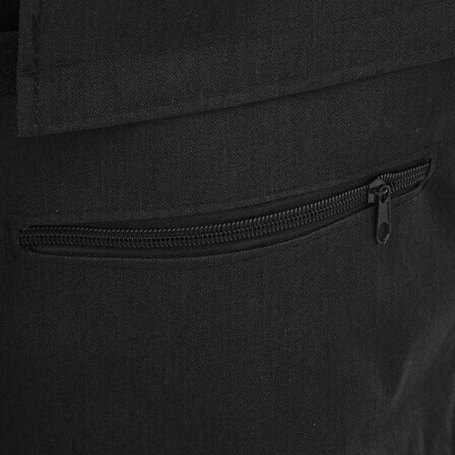 Nákupní vozík s 6 koly černý