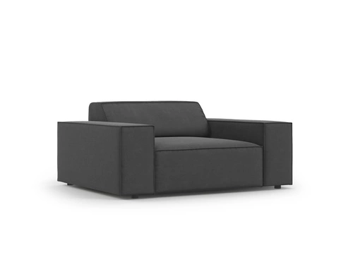 Křeslo do obýváku Jodie Grey Velvet sametové s područkami moderní glamour šedé