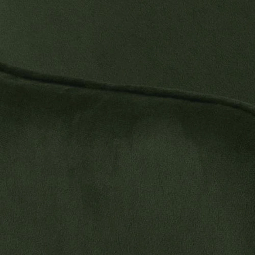 Čalouněná jídelní židle Ranja Actona glamour zelená s područkami na černých nohách