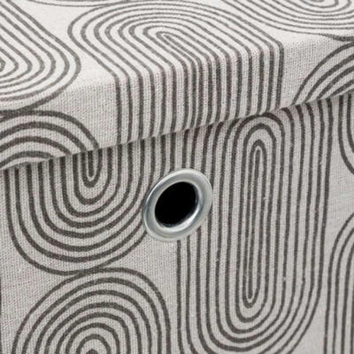 Box / Krabice do regálu 31x31cm duhově šedá