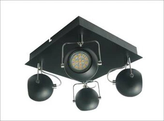 Stropní svítidlo Tony stropní svítidlo 4x3W LED GU10 matně černé