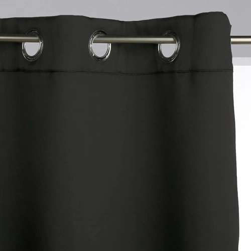 2 zatemňovací závěsy 135x240 cm černé