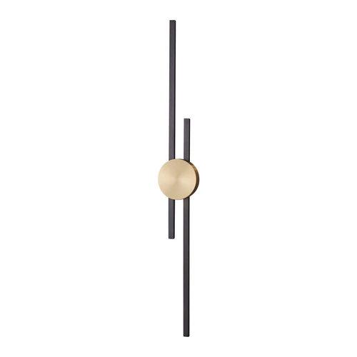 Nástěnné svítidlo CENTRO černé 92 cm