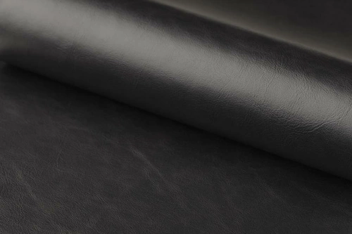 Barová židle s opěrkou Oregon Actona černá, otočná, výškově nastavitelná, ekokůže vintage do kuchyně a jídelny