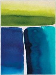 Moderní modrý koberec do obýváku Muralla Azure 250x350 měkký snadno čistitelný Carpets&More