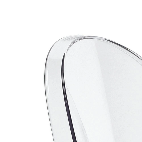 Průhledná židle Royal D2.DESIGN s područkami ve stylu Ludvíka do jídelny a obývacího pokoje