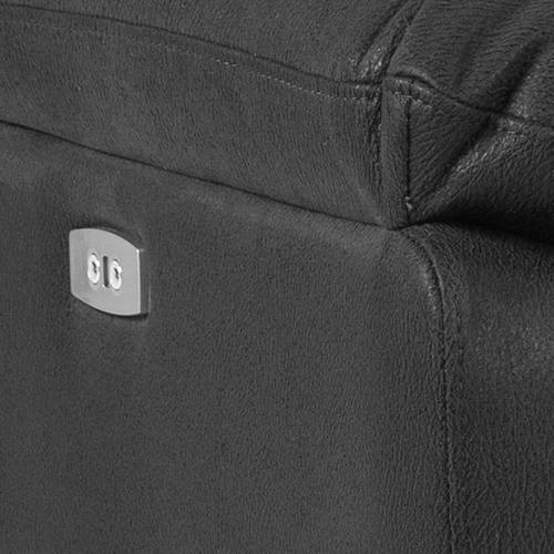 Moderní šedá třímístná pohovka s nastavitelným opěradlem do obýváku Actona Barry fabric