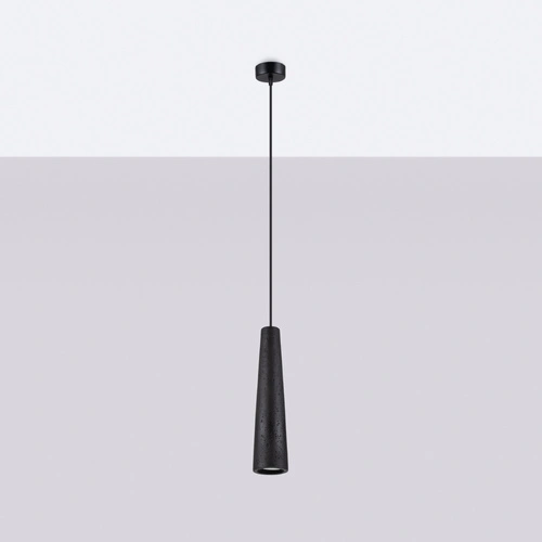 Visící lampa ELECTRA černý beton