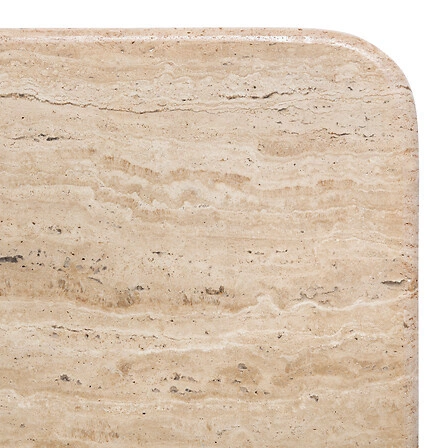 Obdélníkový konferenční stolek z travertinu do obýváku moderní skandinávský Atmosphera